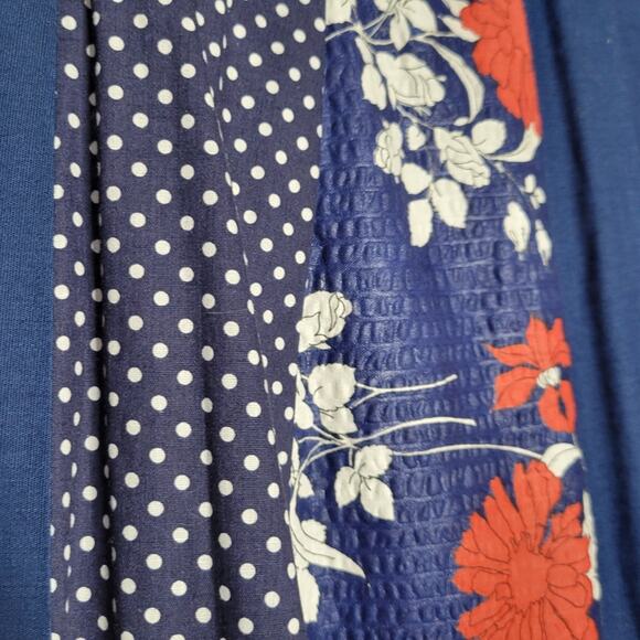 Vintage 70s Carefree Fashions Paneled Maxi Skirt - Picture 2 of 5